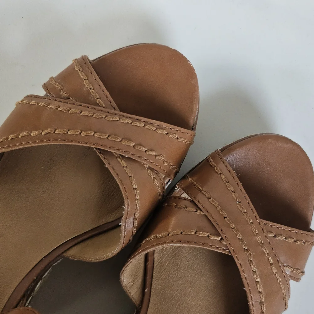 ☆ FRANCO SARTO Dalton Retro Wedge Espadrille